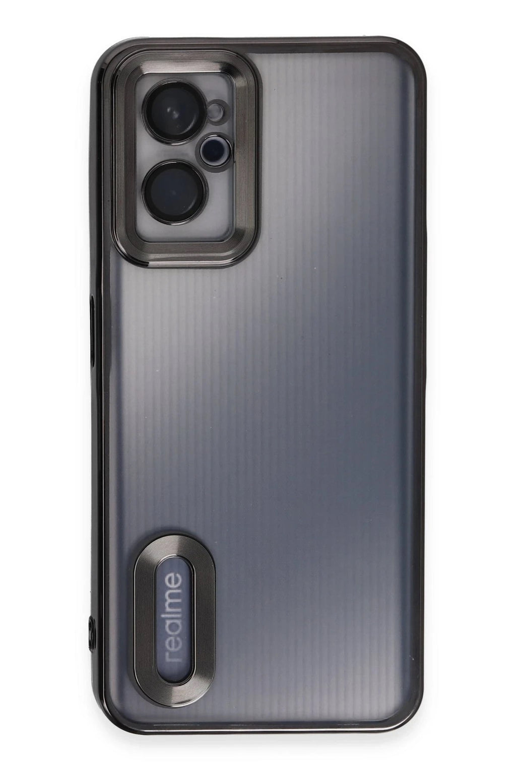 Mey İthalat® Realme 9i 4G Kılıf Slot Silikon - Siyah