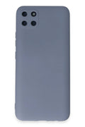 Mey İthalat® Realme C11 Kılıf Nano içi Kadife Silikon - Gri
