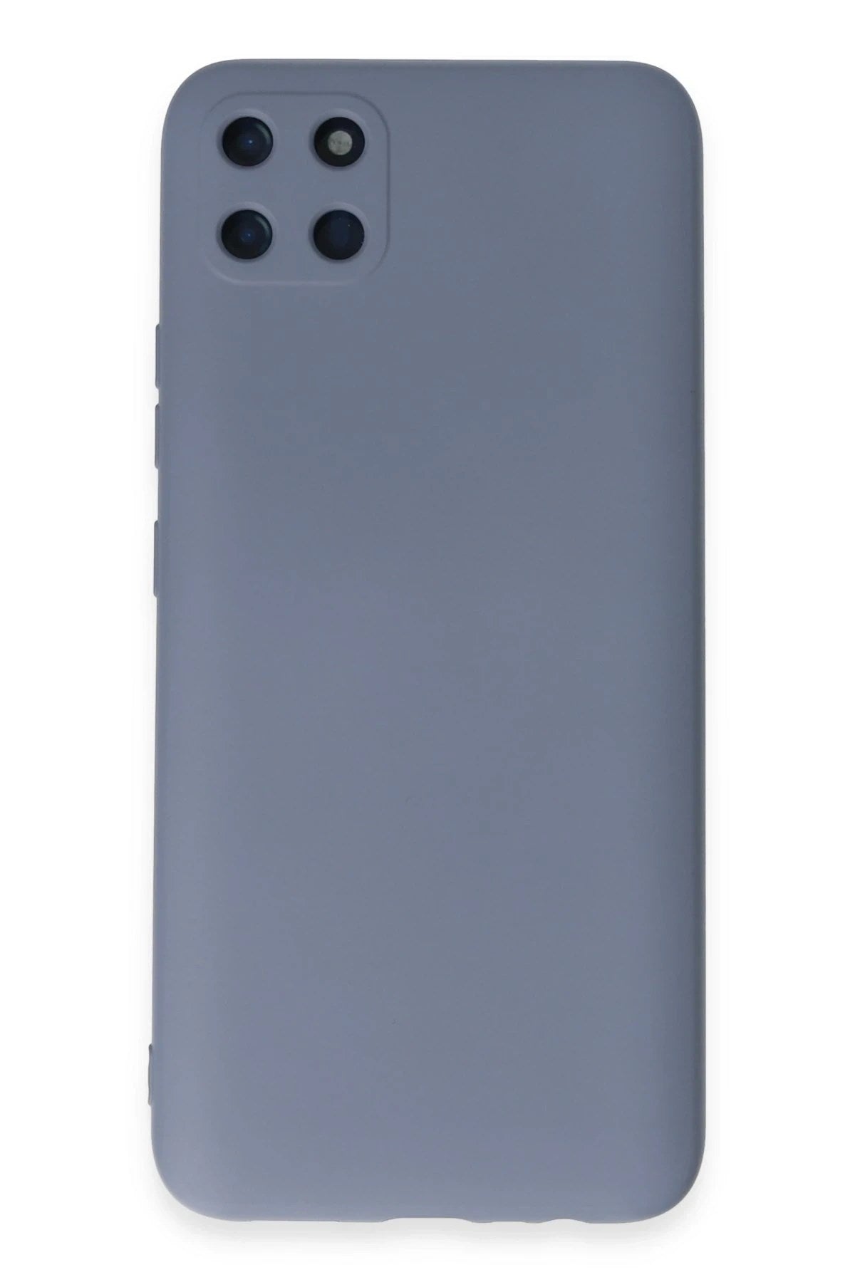 Mey İthalat® Realme C11 Kılıf Nano içi Kadife Silikon - Gri