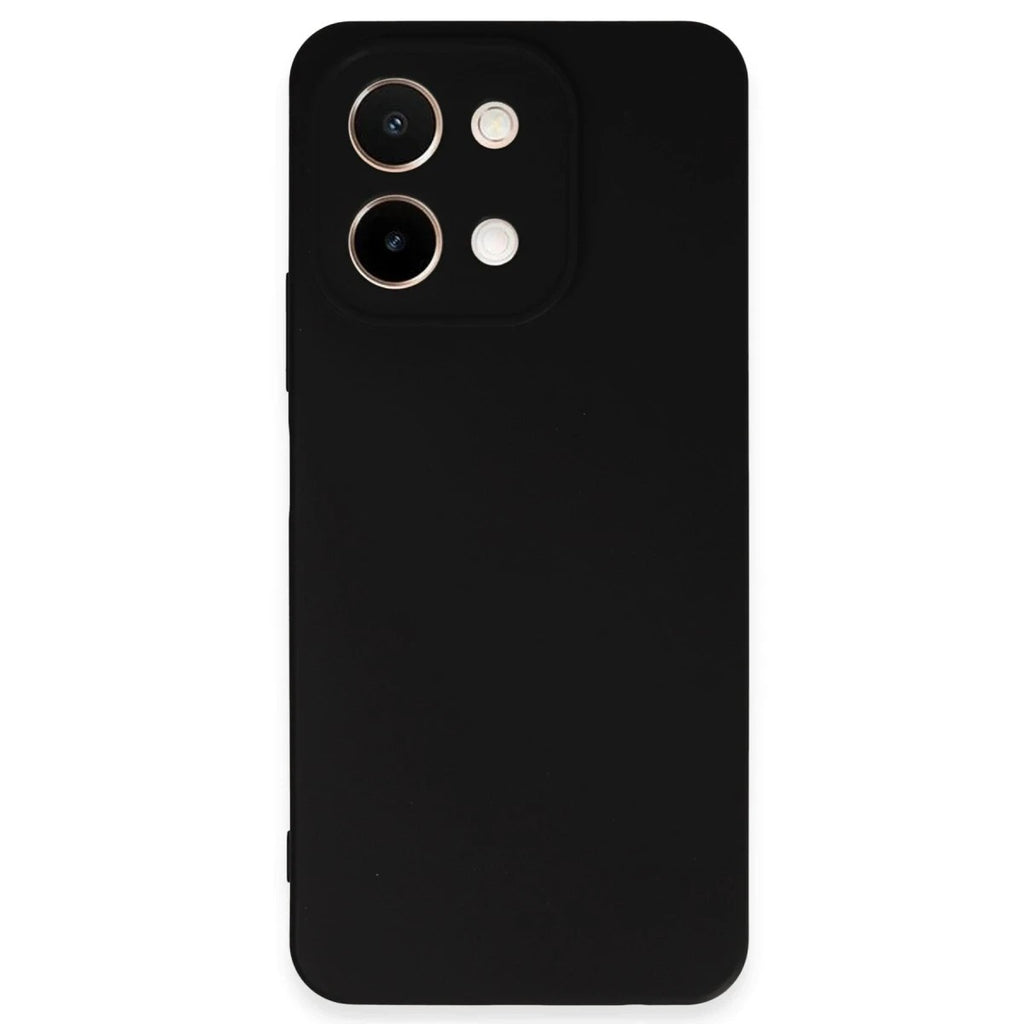 Mey İthalat® Vivo Y28 Kılıf First Silikon - Siyah