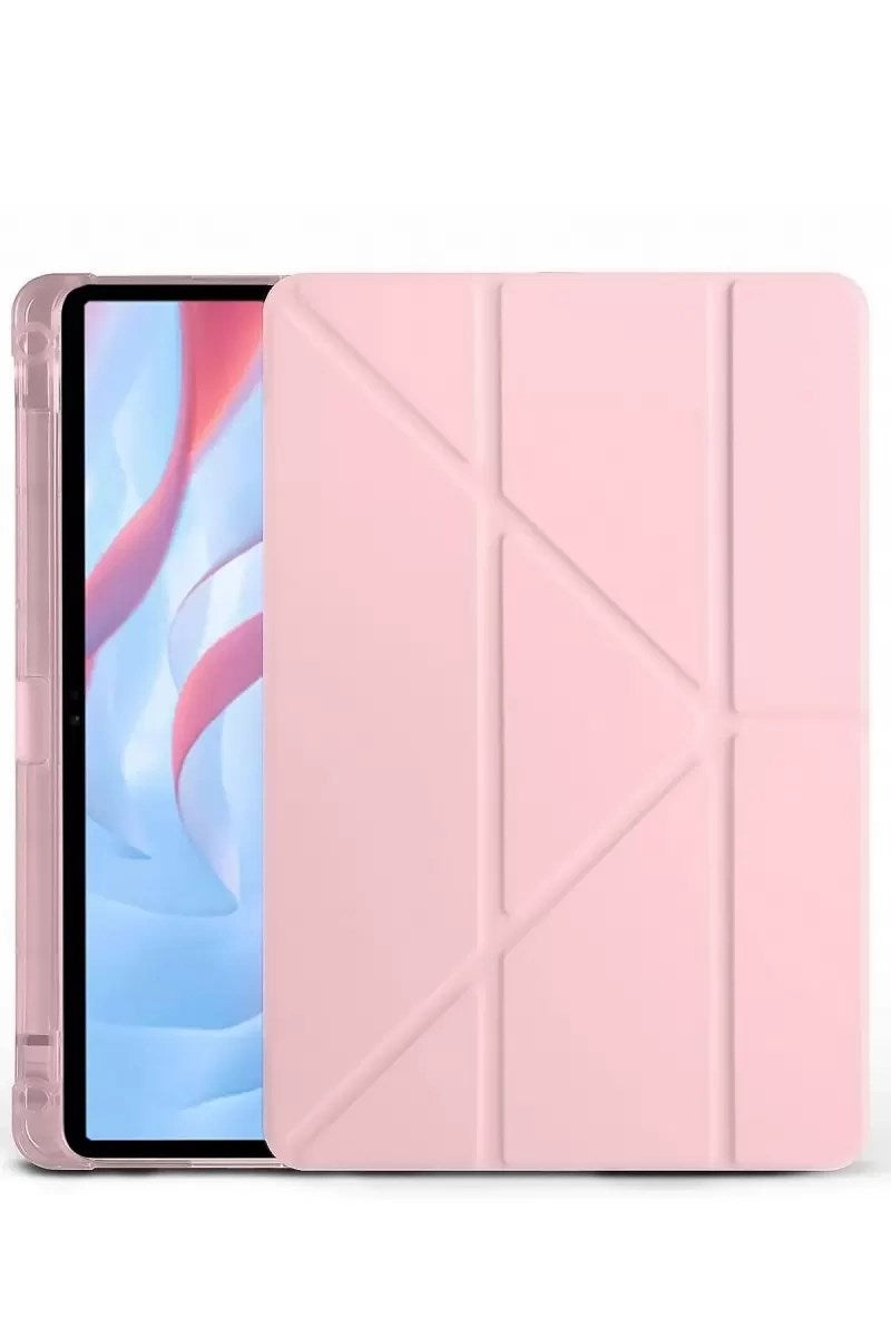 Mey İthalat® Huawei Honor Pad X9A Kalemlikli Mars Tablet Kılıfı - Rose Gold