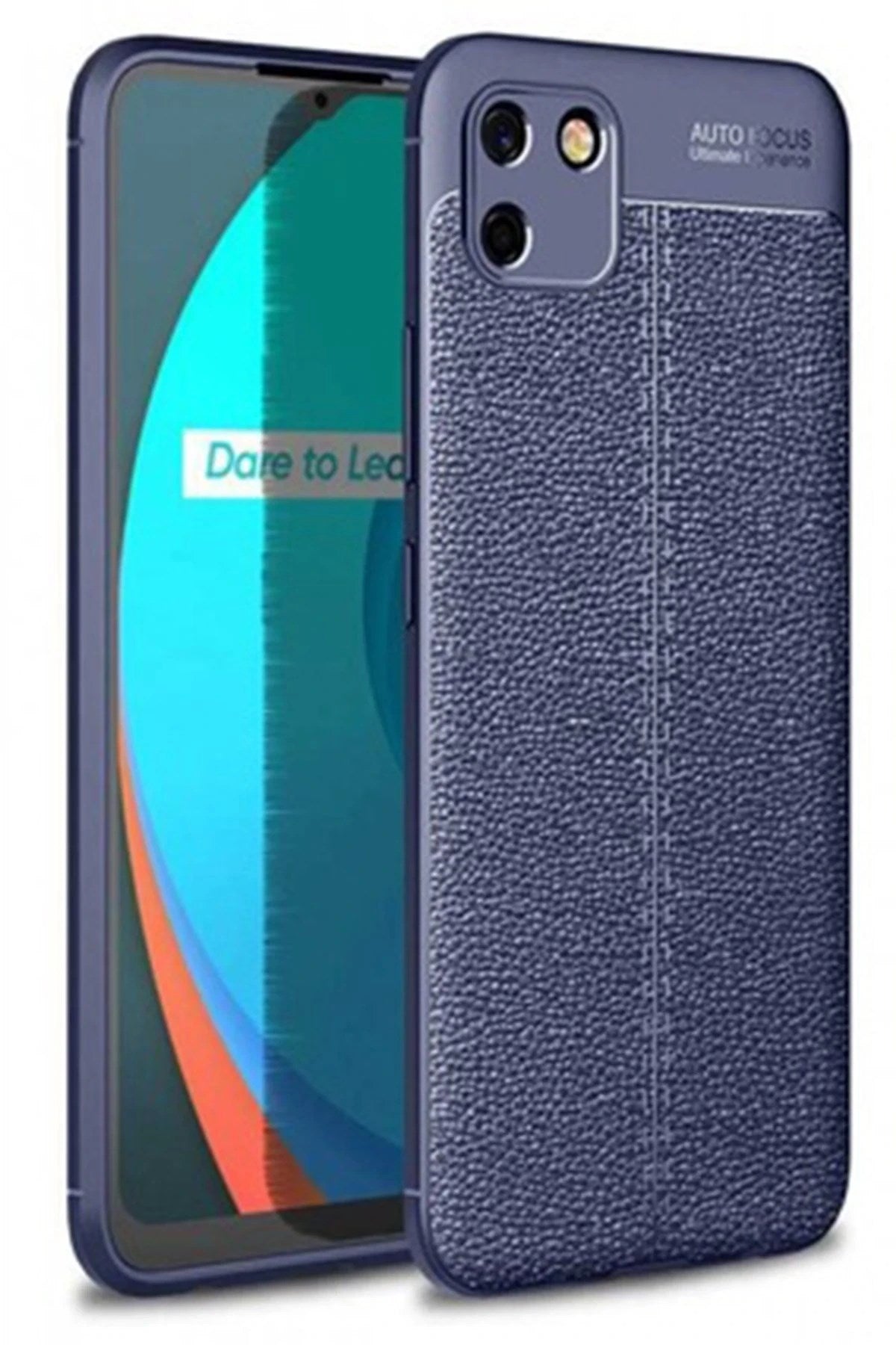 Mey İthalat® Realme C11 Kılıf Auto Focus Kapak - Lacivert