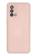 Mey İthalat® A74 4G Kılıf Nano içi Kadife Silikon - Pudra