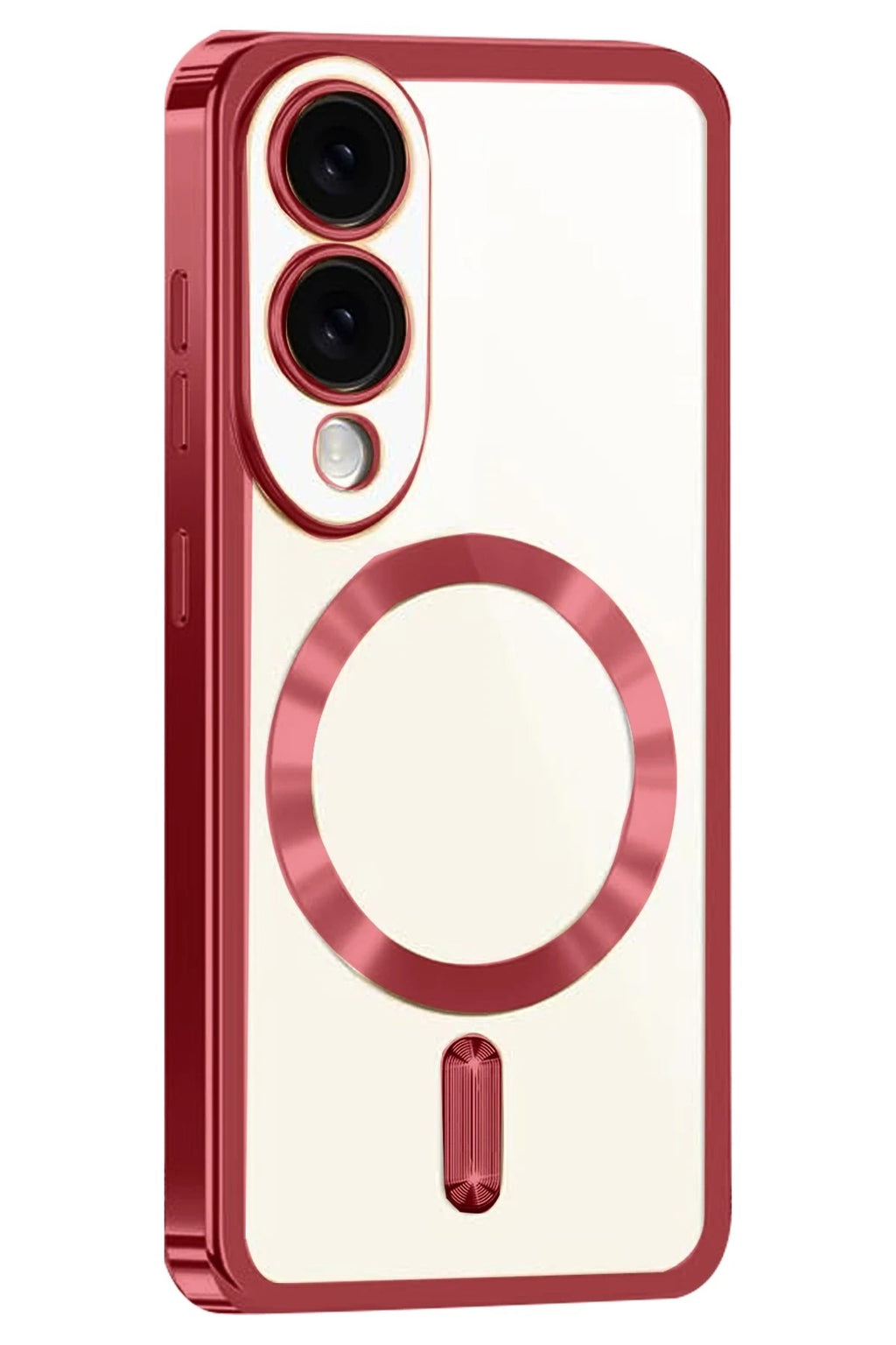 Mey İthalat® Samsung Galaxy S25 Edge Kross Magneticsafe Kapak - Kırmızı
