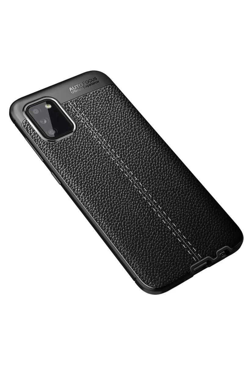 Mey İthalat® Samsung Galaxy A02S Kılıf Auto Focus Kapak - Siyah