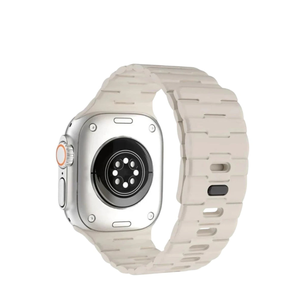 Mey İthalat® Watch Ultra 49mm Wowen Kordon - Bej