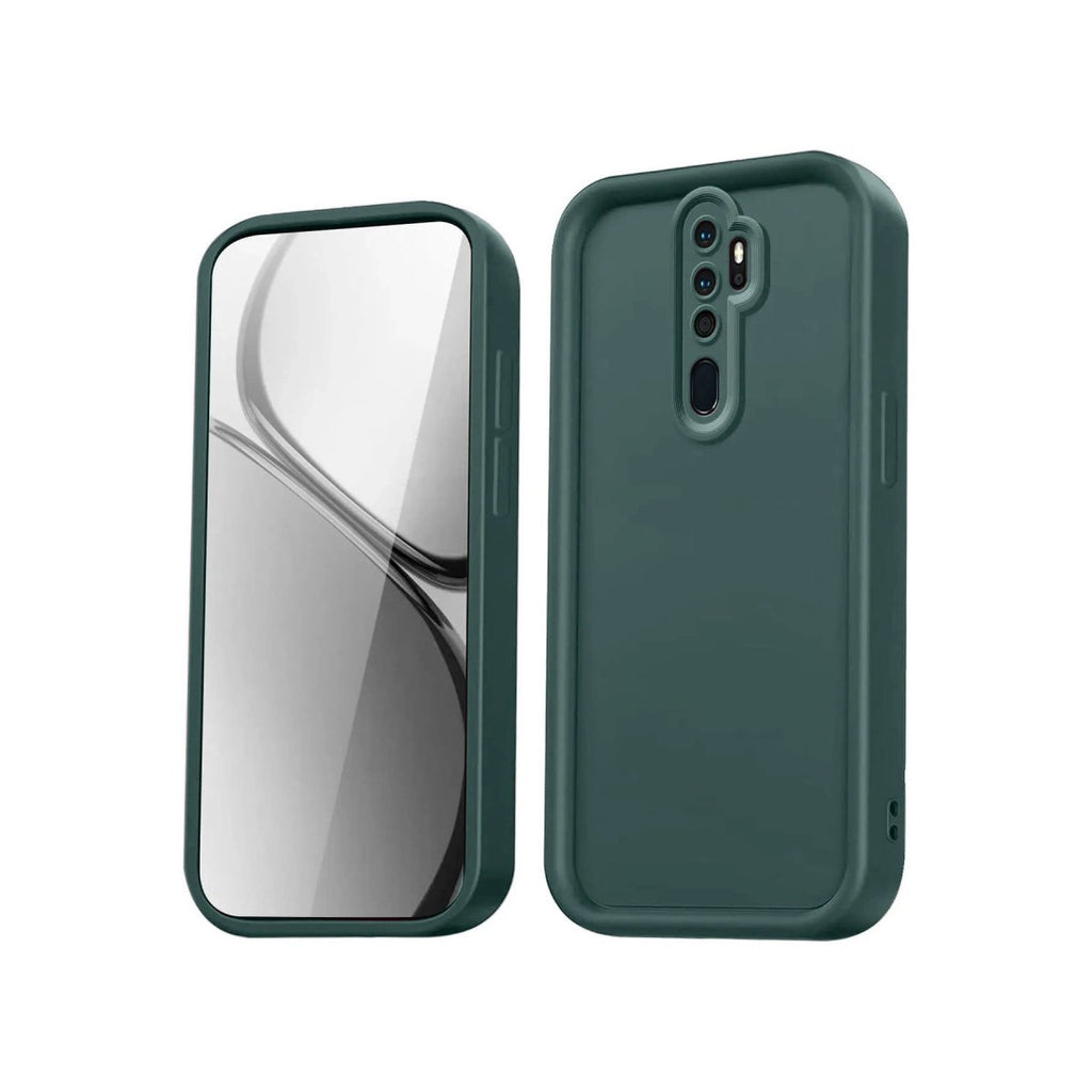 Mey İthalat® Redmi Note 8 Pro Kılıf Viera Silikon - Koyu Yeşil