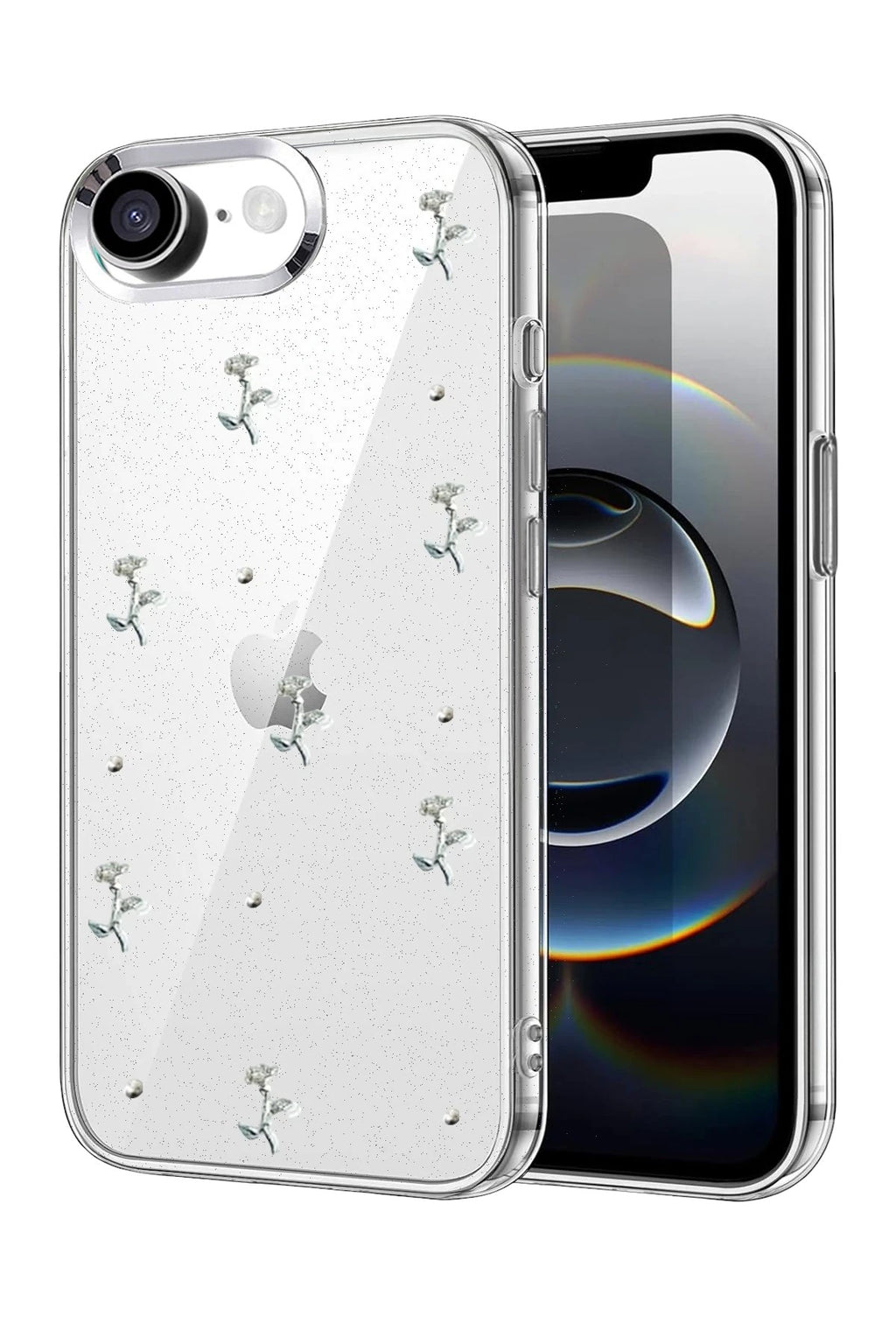 Mey İthalat® iPhone 16E Fiyonk Desenli Kapak - Desen 2