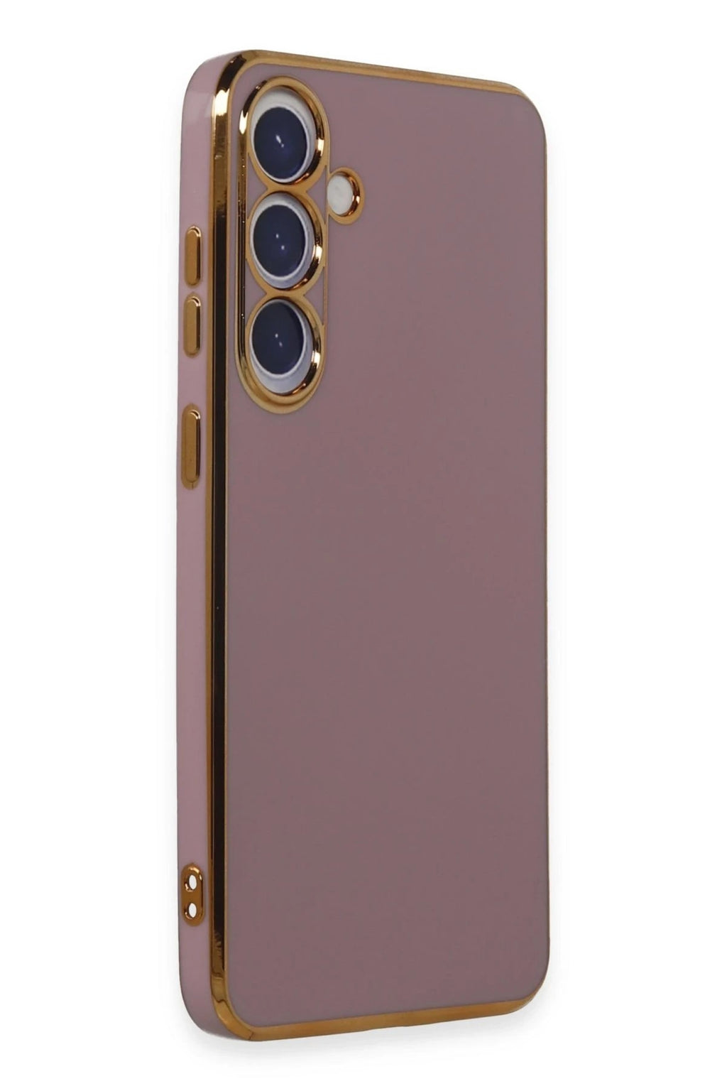 Mey İthalat® Samsung Galaxy S24 Kılıf Volet Silikon - Mor