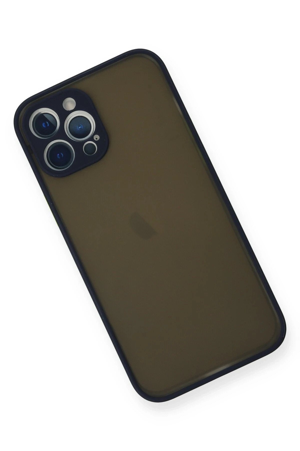 Mey İthalat® iPhone 12 Pro Kılıf Montreal Silikon Kapak - Lacivert