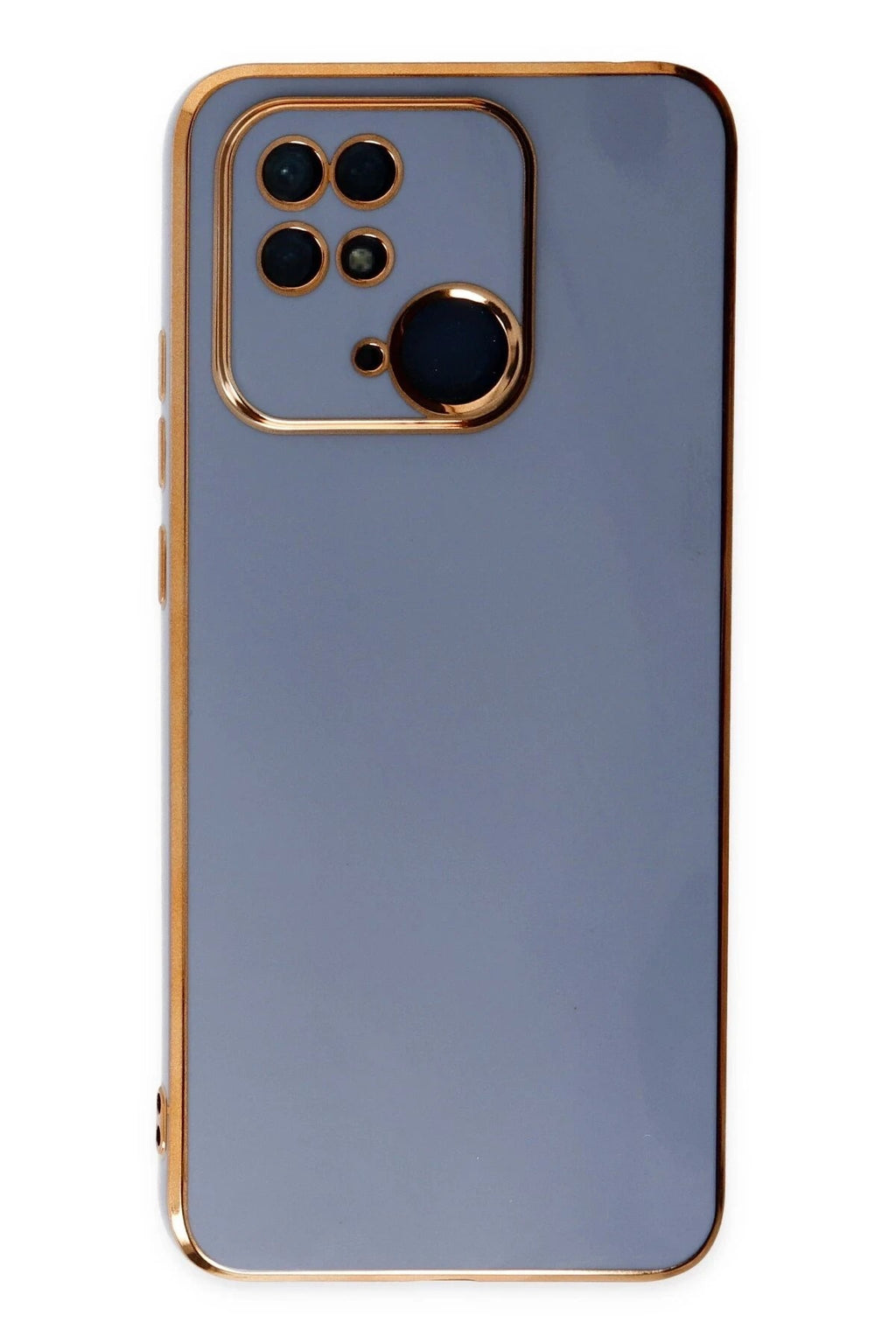 Mey İthalat® Redmi 10C Kılıf Volet Silikon - Mavi