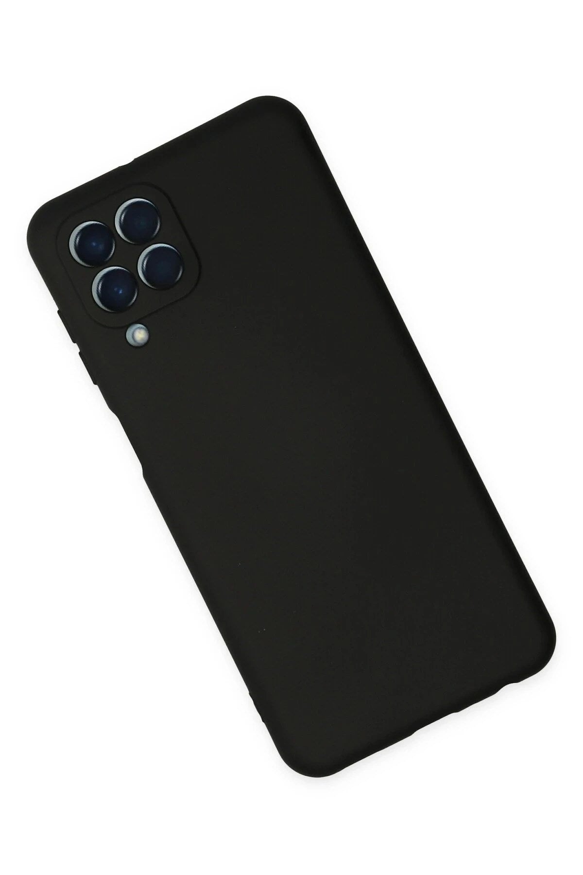 Mey İthalat® Samsung Galaxy M33 Kılıf Nano içi Kadife Silikon - Siyah