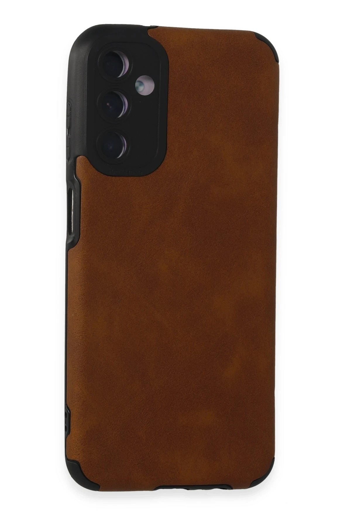Mey İthalat® Samsung Galaxy M14 5G Kılıf Loop Deri Silikon - Kahverengi