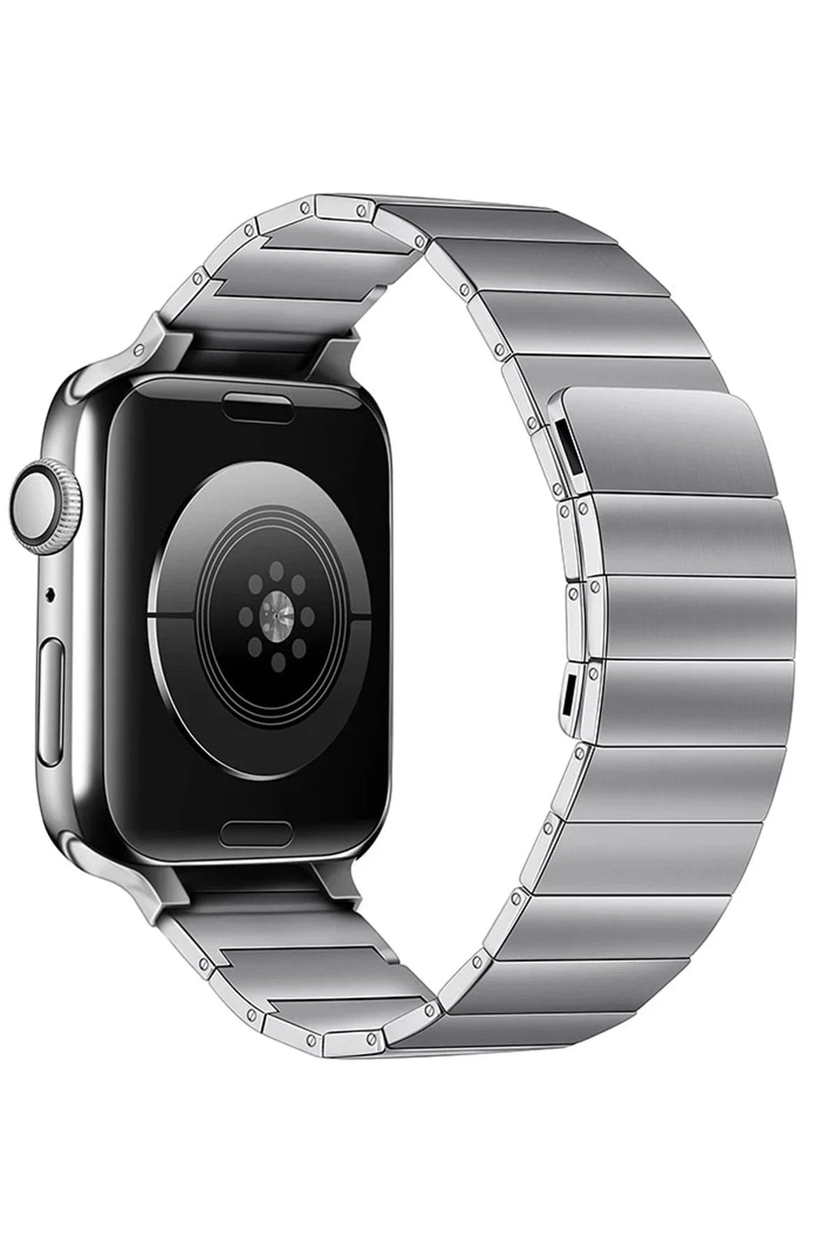 Mey İthalat® Watch 38mm KR404 Huks Kordon - Gümüş