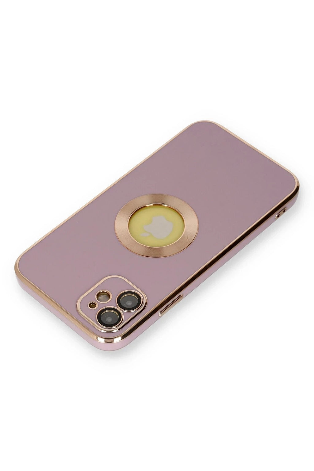 Mey İthalat® iPhone 12 Kılıf Store Silikon - Mor