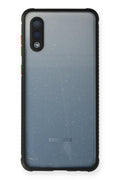 Mey İthalat® Samsung Galaxy A02 Kılıf Miami Şeffaf Silikon - Siyah
