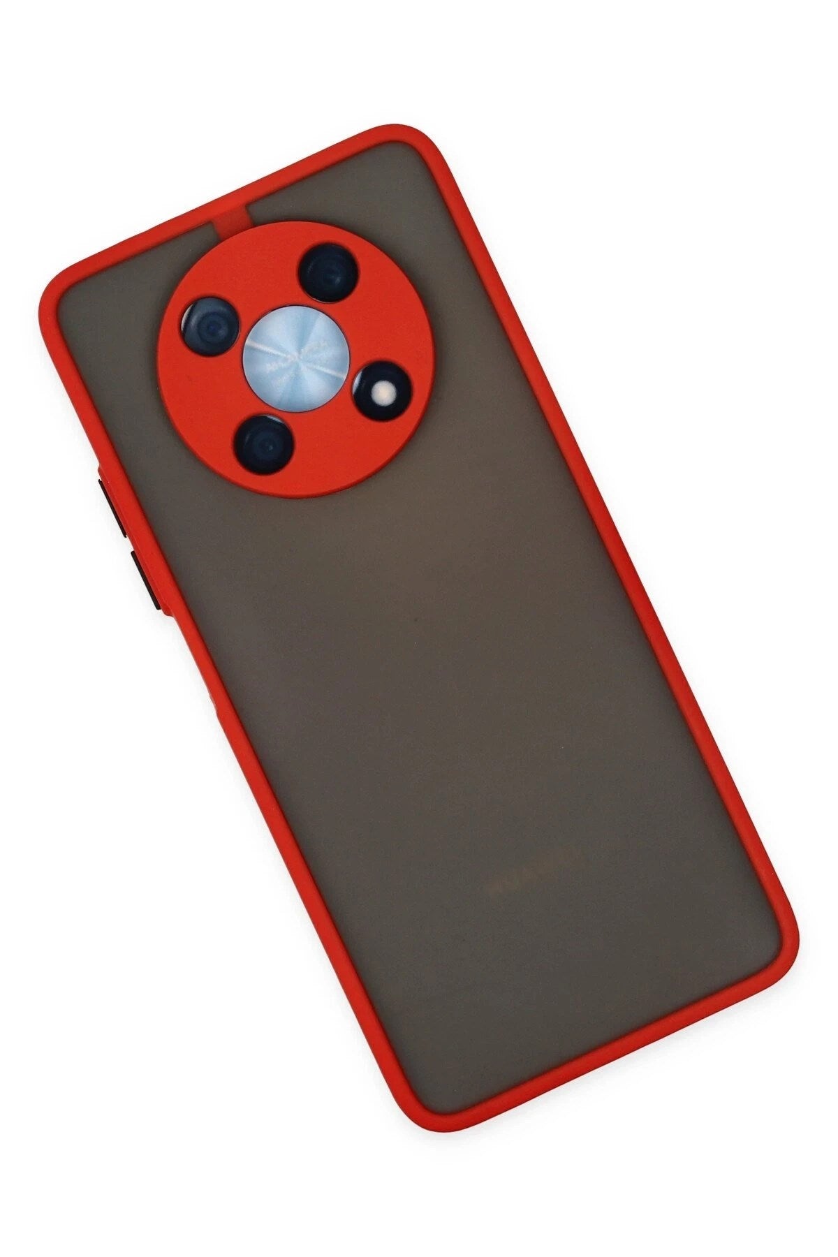 Mey İthalat® Huawei Nova Y90 Kılıf Montreal Silikon Kapak - Kırmızı
