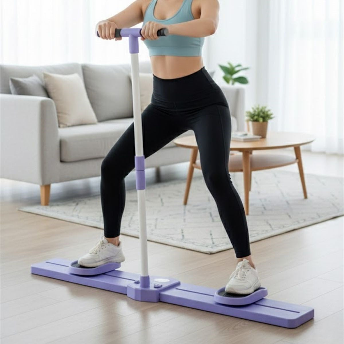 Katlanabilir Kardiyo Tahtası – Aç Kapa Bacak, Kalça ve Core Güçlendirici Spor Aleti