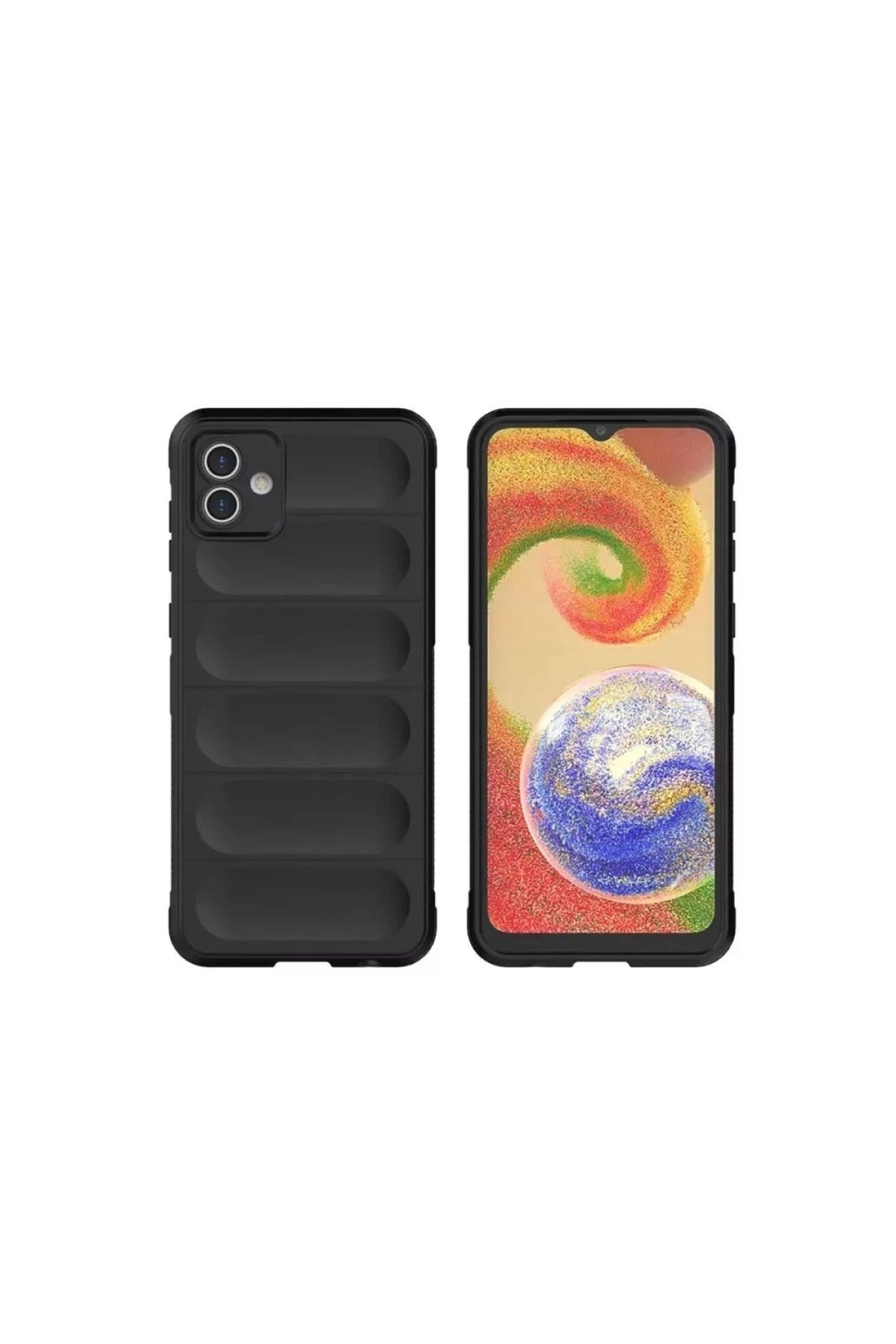 Mey İthalat® Samsung Galaxy A06 Kılıf Optimum Silikon - Siyah