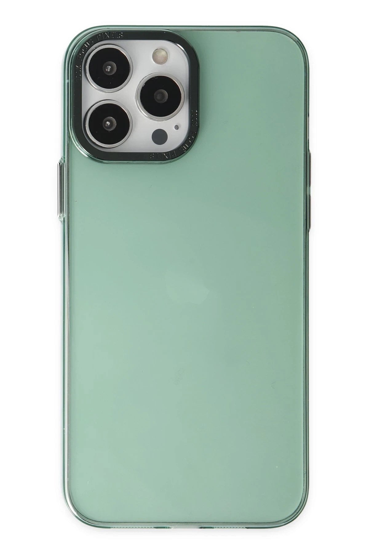 Mey İthalat® iPhone 14 Pro Kılıf Anka PC Sert Metal Kapak - Yeşil