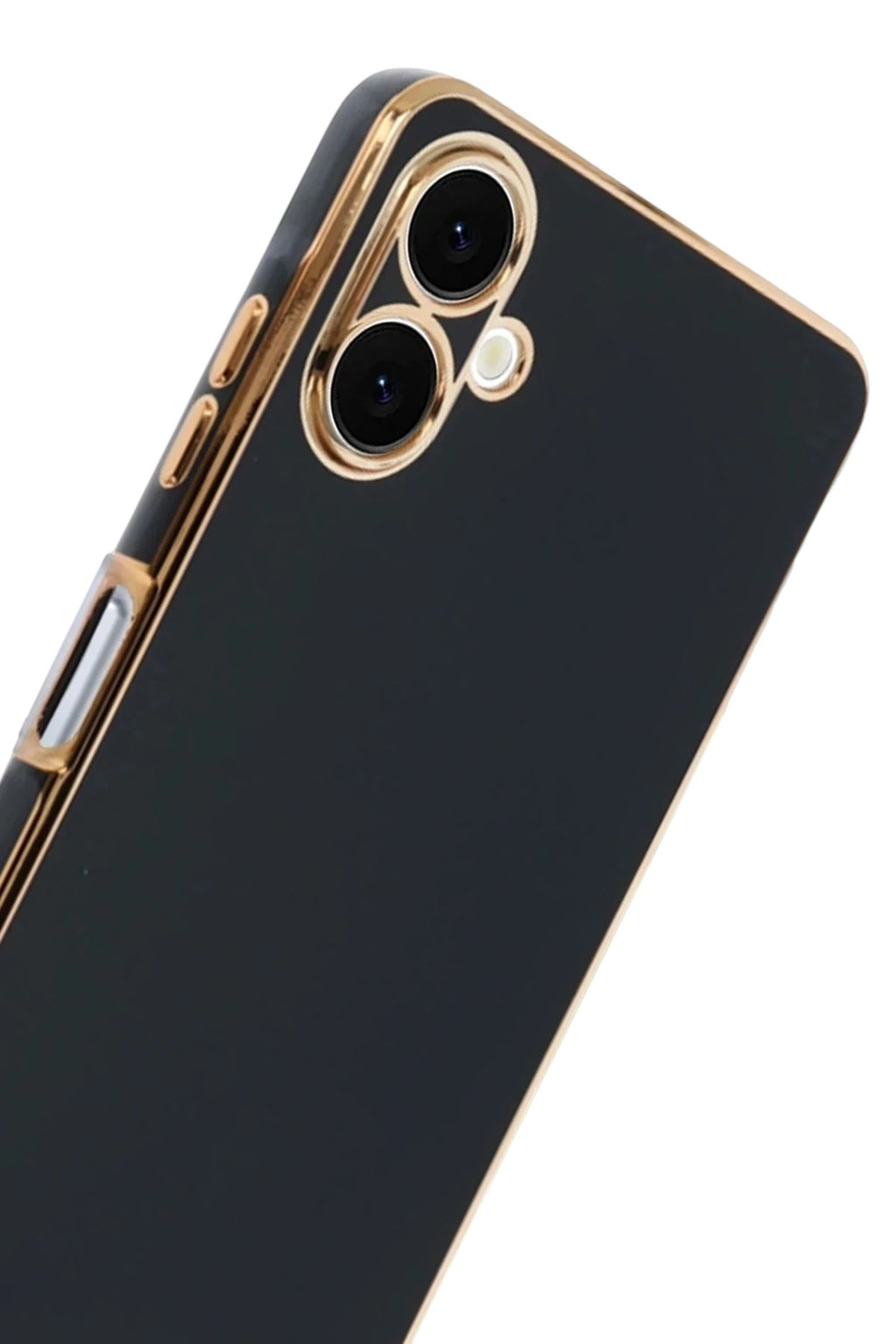 Mey İthalat® Samsung Galaxy A07 4G Volet Silikon - Siyah