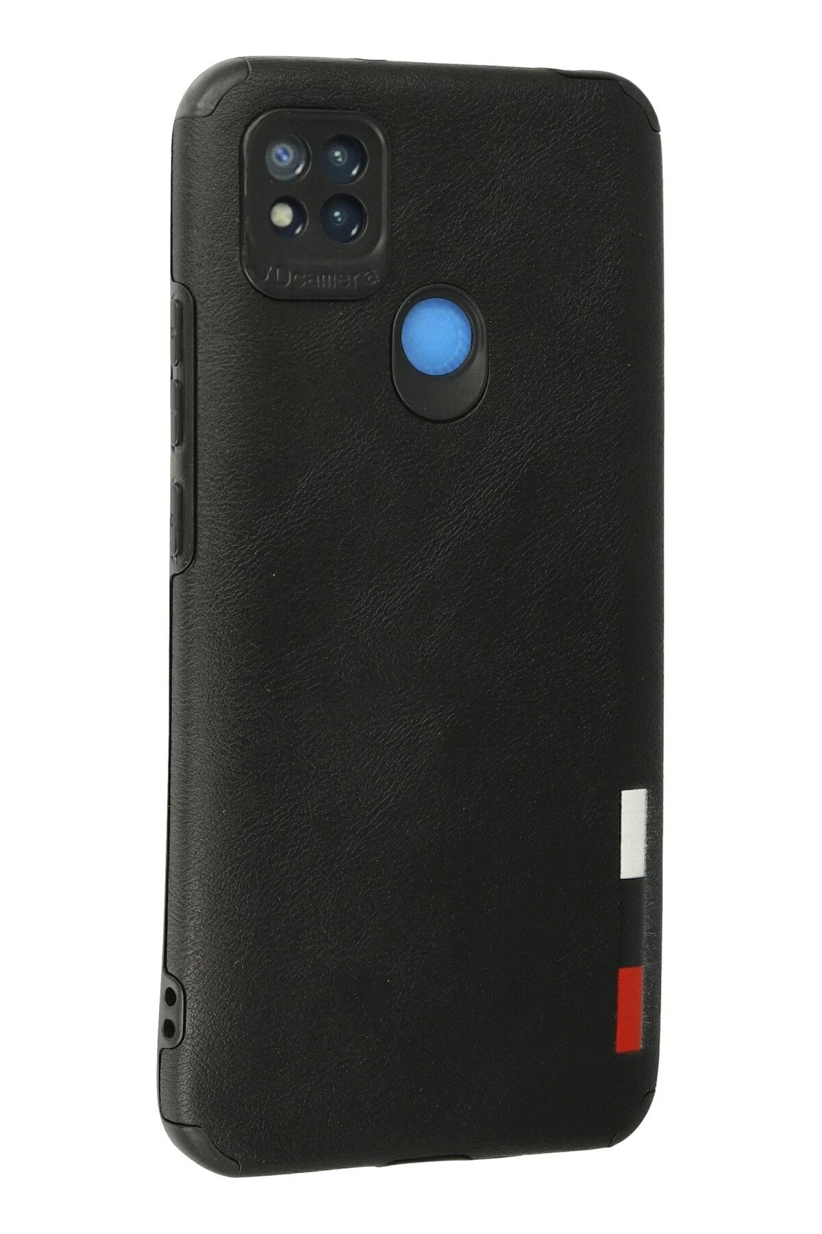 Mey İthalat® Redmi 9C Kılıf Loop Deri Silikon - Siyah