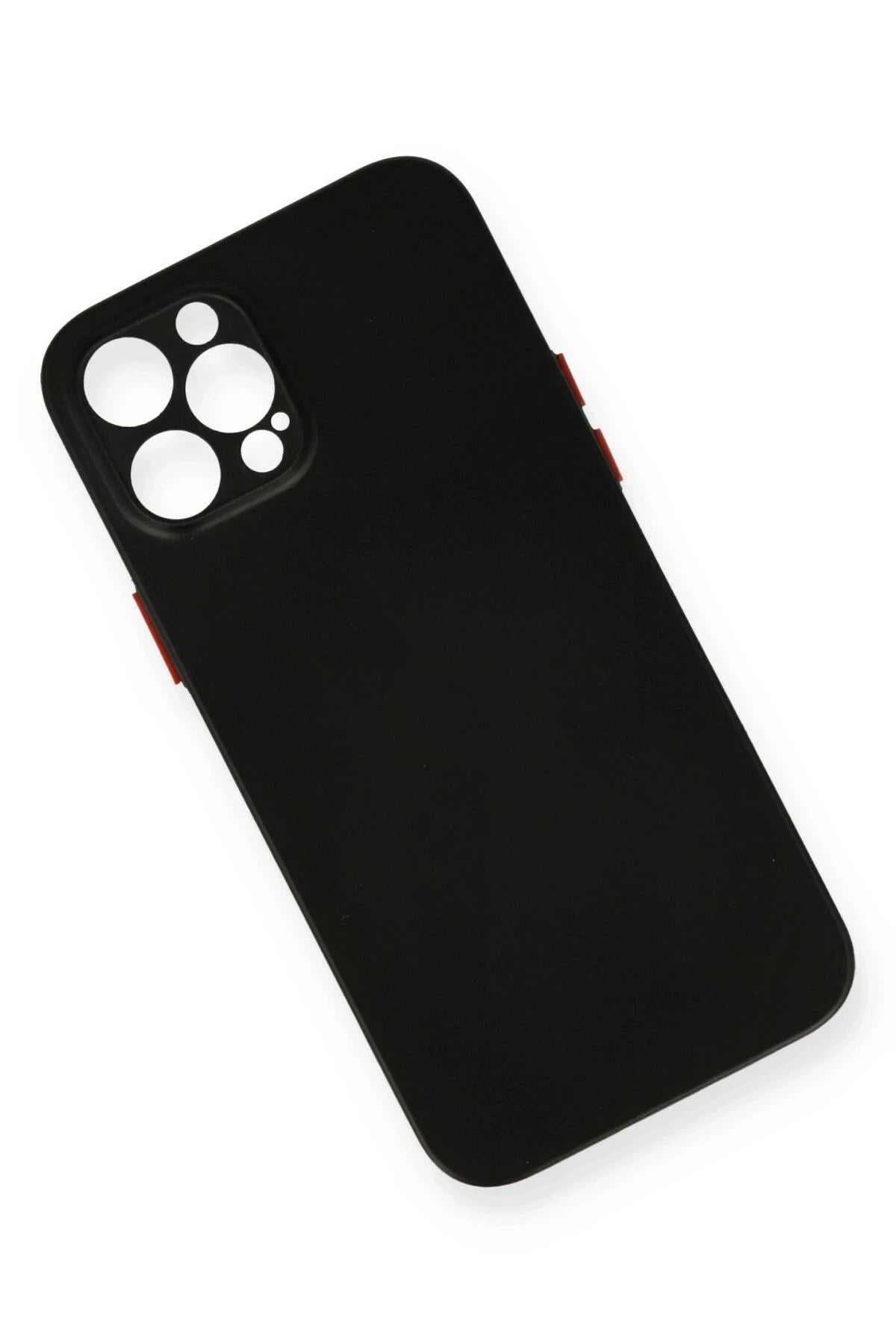 Mey İthalat® iPhone 12 Pro Kılıf PP Ultra İnce Kapak - Siyah