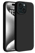 Mey İthalat® iPhone 15 Kılıf First Silikon - Siyah