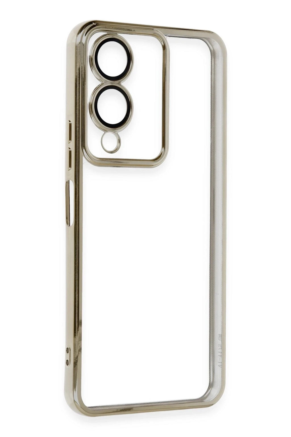 Mey İthalat® Vivo Y17S Kılıf Lensli Silikon - Gold