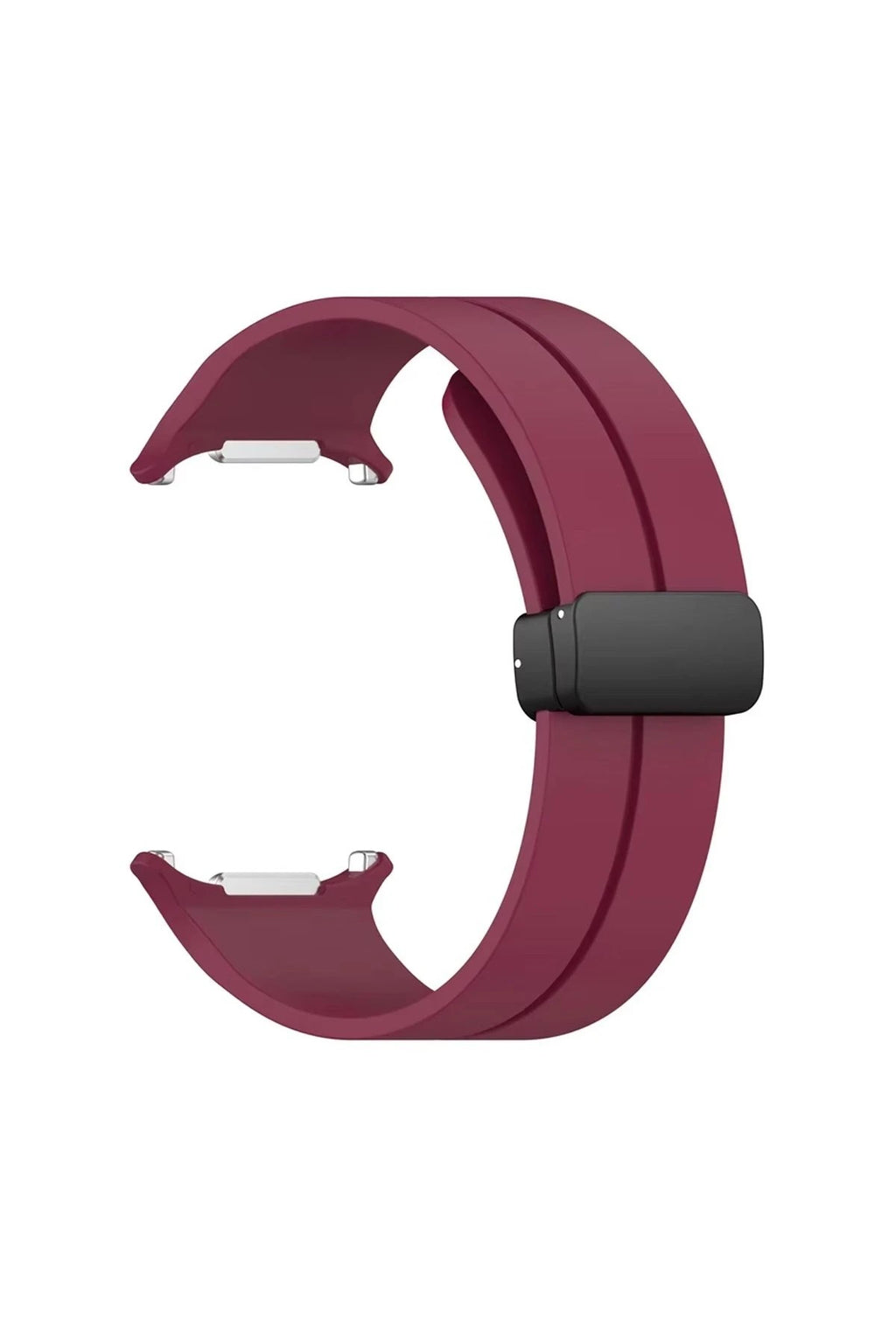 Mey İthalat® Watch 7 Ultra KR418 Tender Silikon Kordon - Bordo