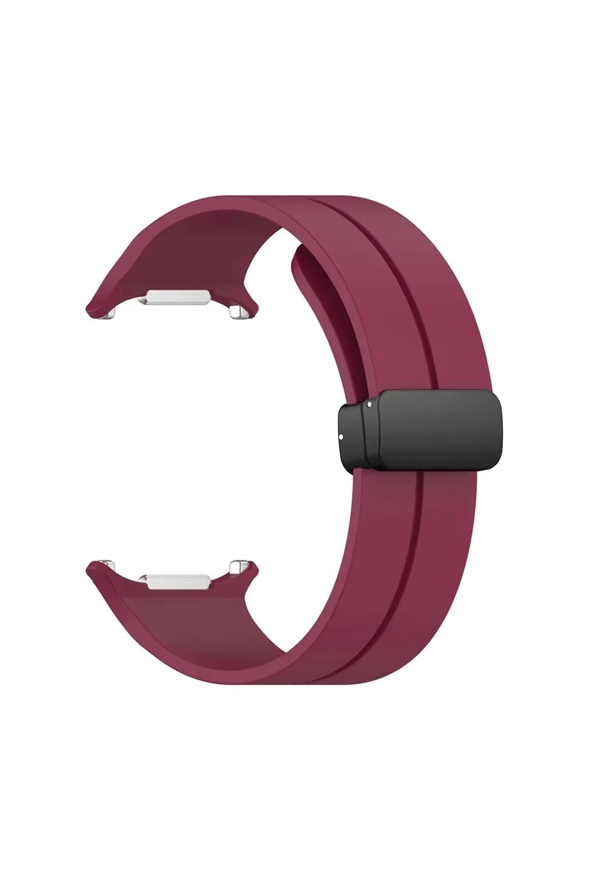 Mey İthalat® Watch 7 Ultra KR418 Tender Silikon Kordon - Bordo
