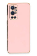 Mey İthalat® One Plus 9 Pro Kılıf Volet Silikon - Pembe