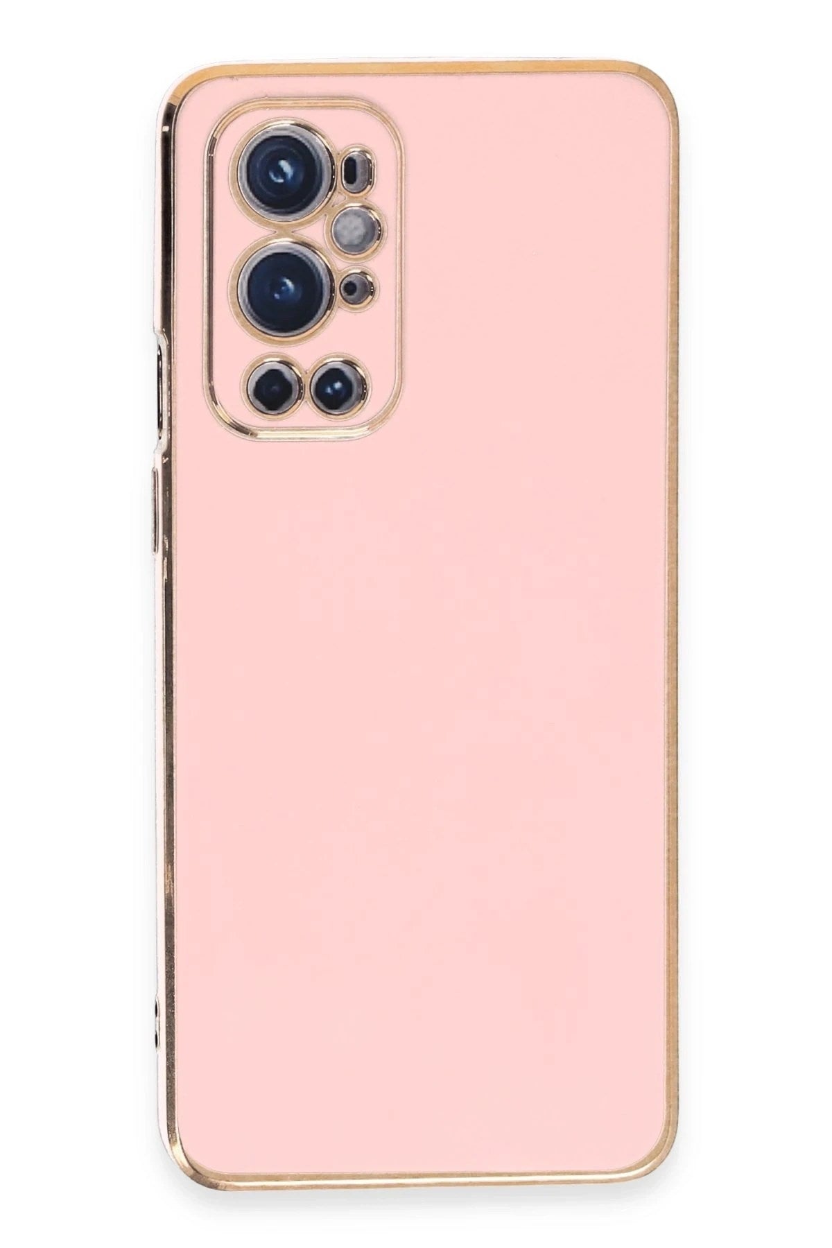 Mey İthalat® One Plus 9 Pro Kılıf Volet Silikon - Pembe