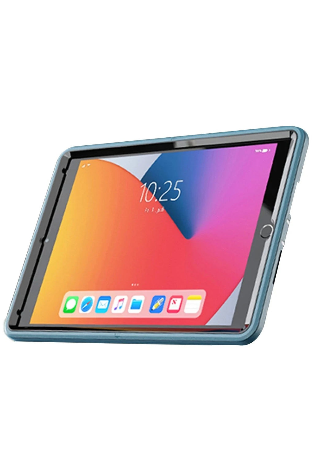 Mey İthalat® iPad 10.2 (7.nesil) Kılıf Hand Strap Tablet Kılıfı - Turkuaz