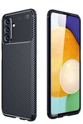 Mey İthalat® Samsung Galaxy A36 Kılıf Auto Focus Karbon Kapak - Siyah