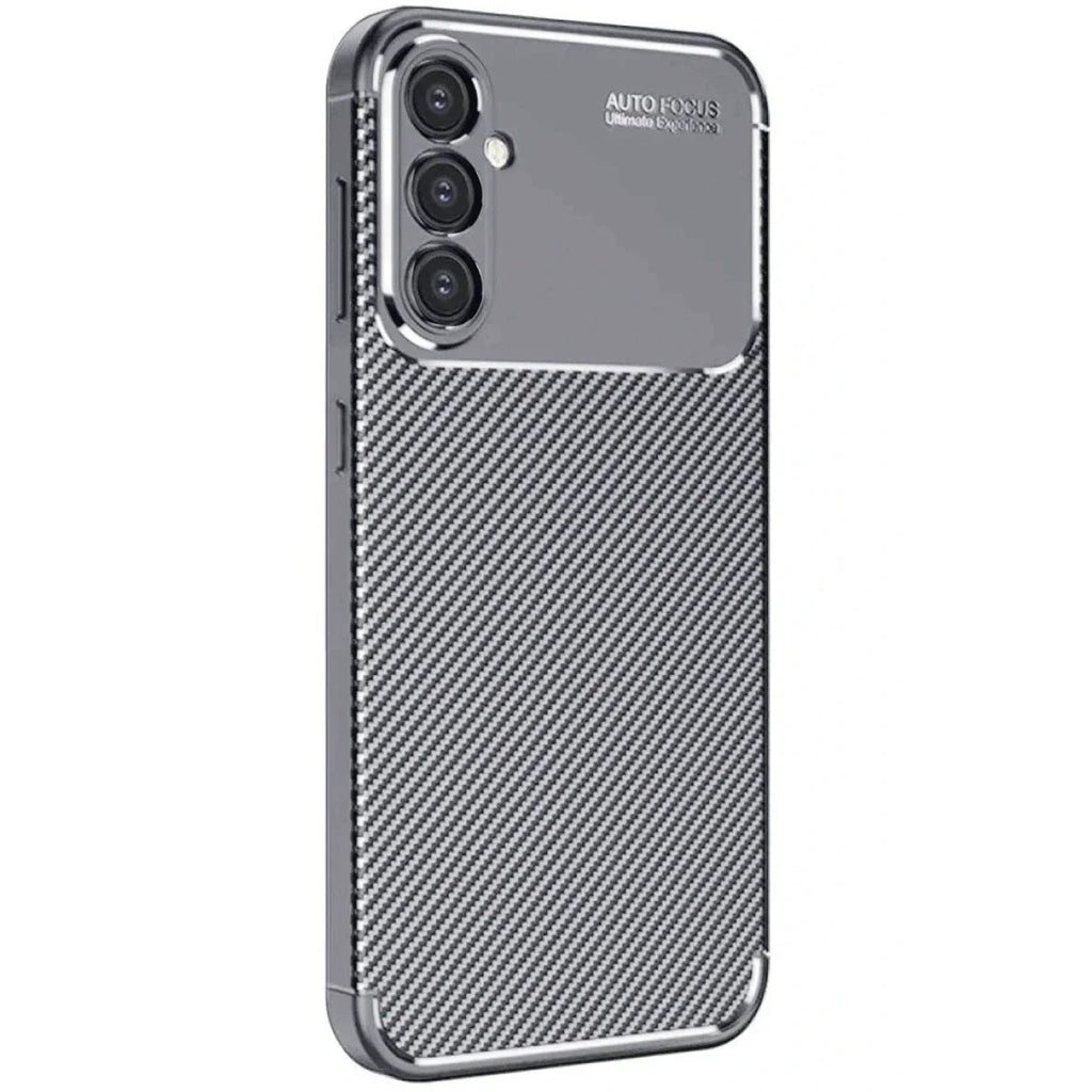 Mey İthalat® Samsung Galaxy A16 5G Kılıf Auto Focus Karbon Kapak - Gri