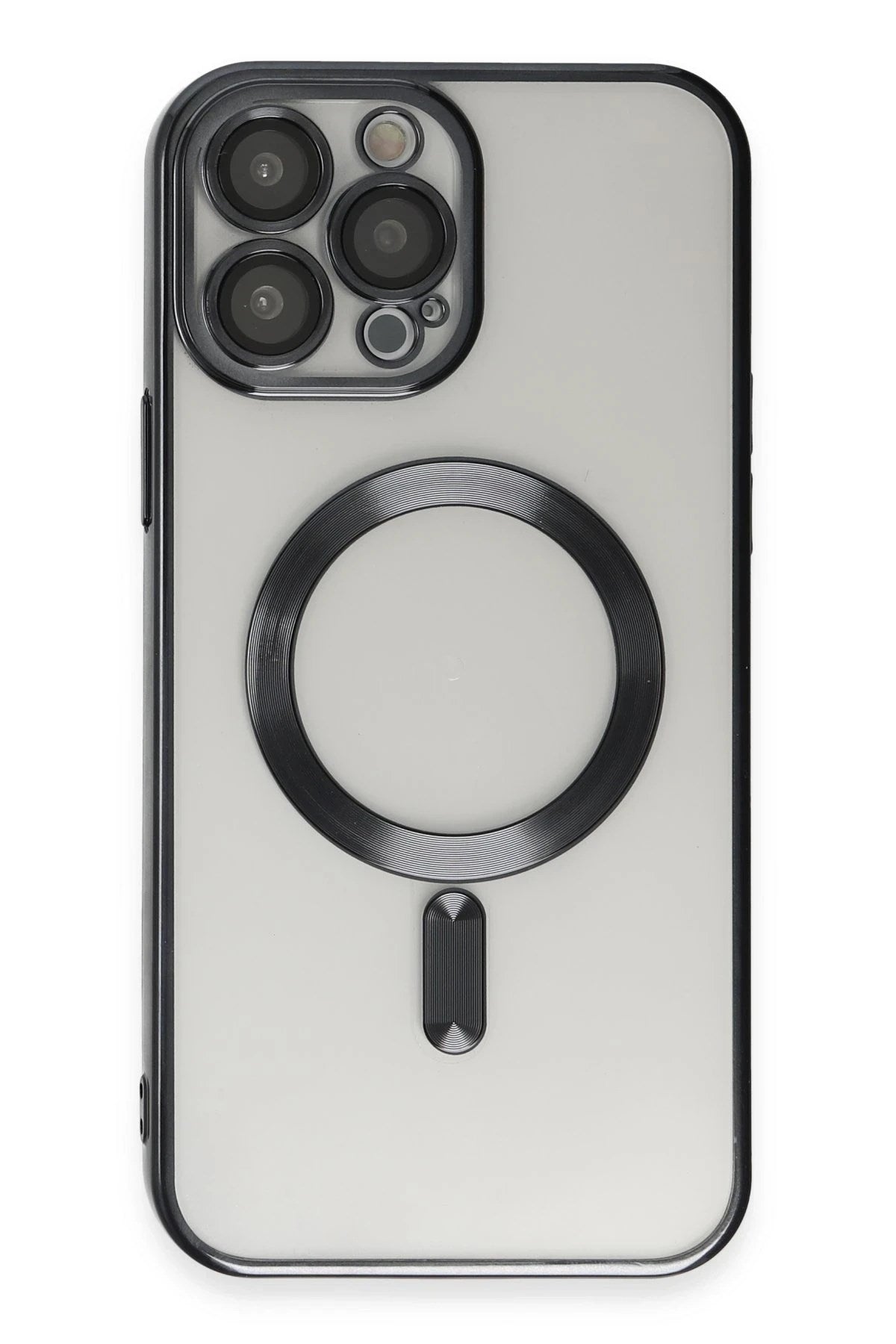 Mey İthalat® iPhone 15 Pro Kılıf Kross Magneticsafe Kapak - Siyah