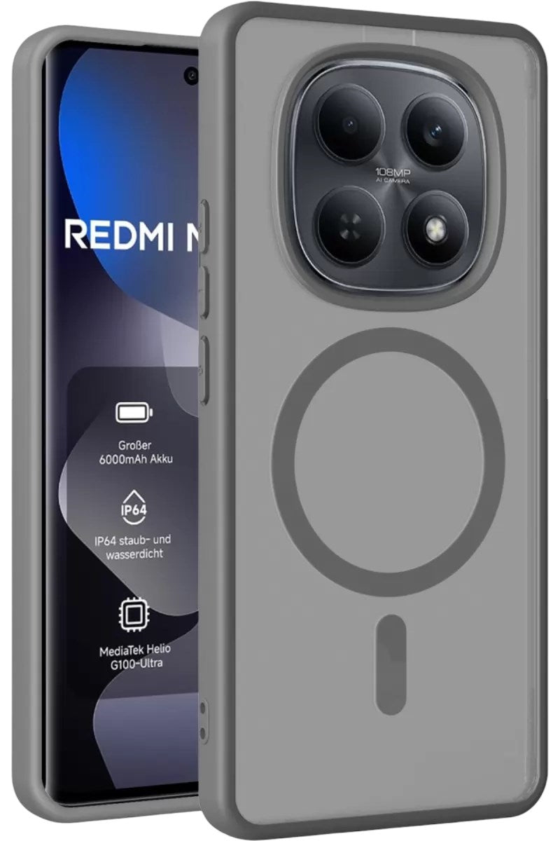 Mey İthalat® Redmi Note 15 Pro 4G Jota Magsafe Kapak - Titan Gri