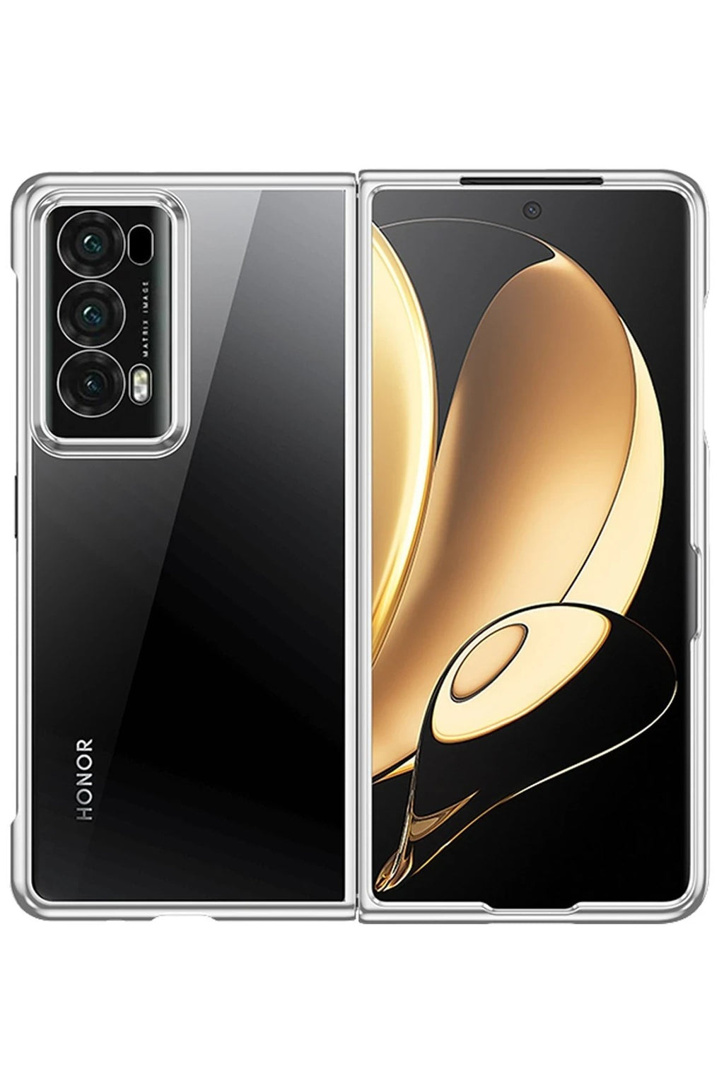 Mey İthalat® Huawei Honor Magic V2 Kılıf Jasper Kapak - Siyah