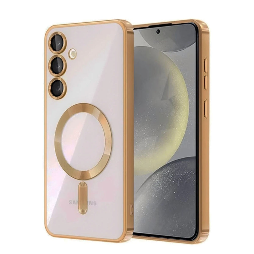 Mey İthalat® Samsung Galaxy A17 5G Kross Magneticsafe Kapak - Çöl Titanyum