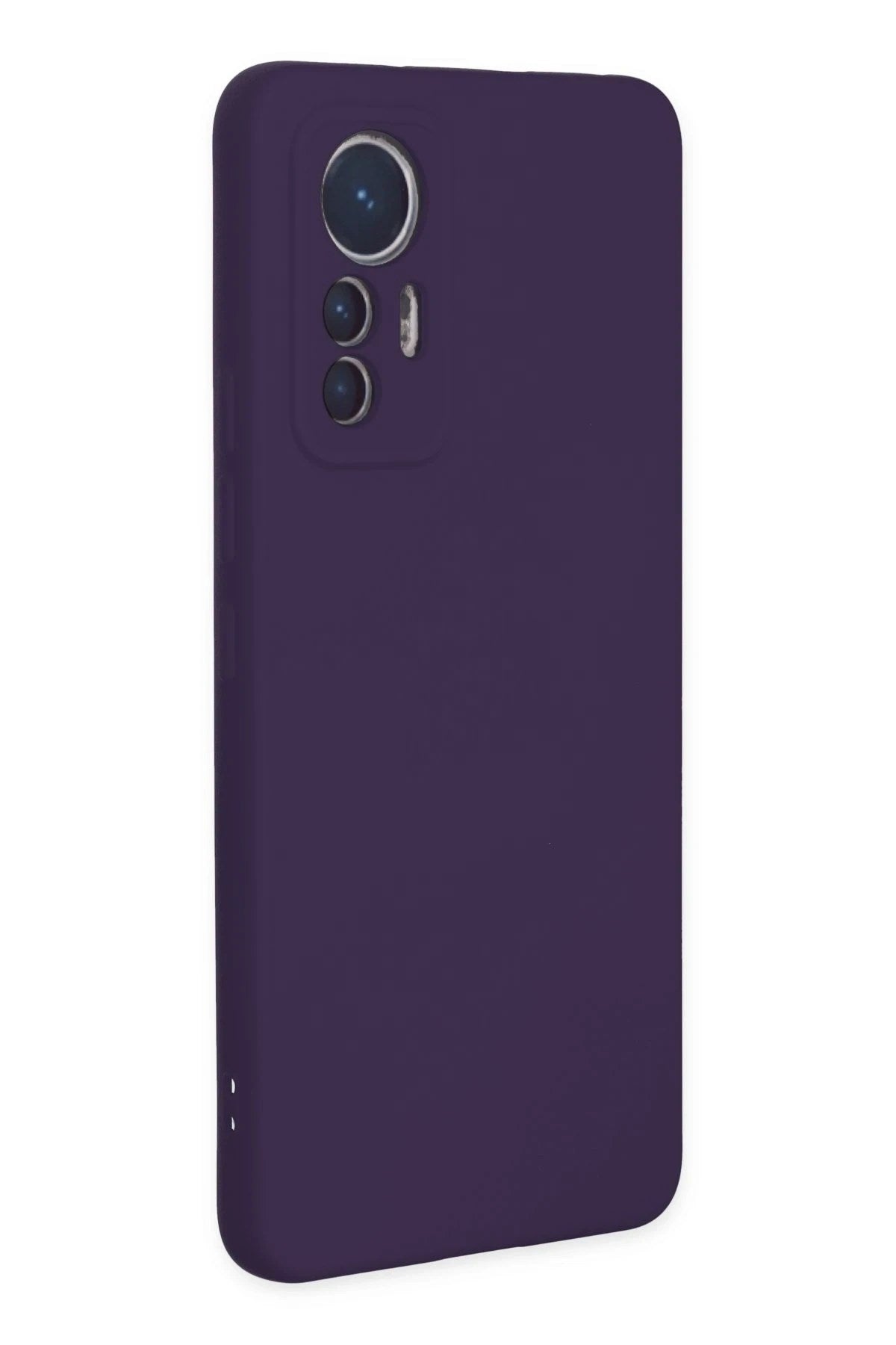 Mey İthalat® Mi 12 Lite Kılıf Nano içi Kadife Silikon - Mor