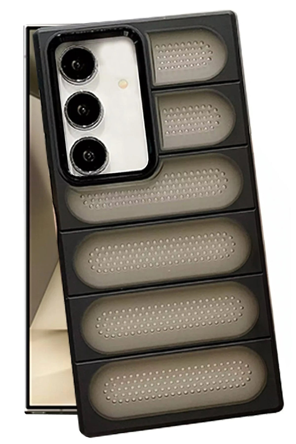 Mey İthalat® Samsung Galaxy S24 Plus Kılıf Airmax Silikon Kapak - Siyah