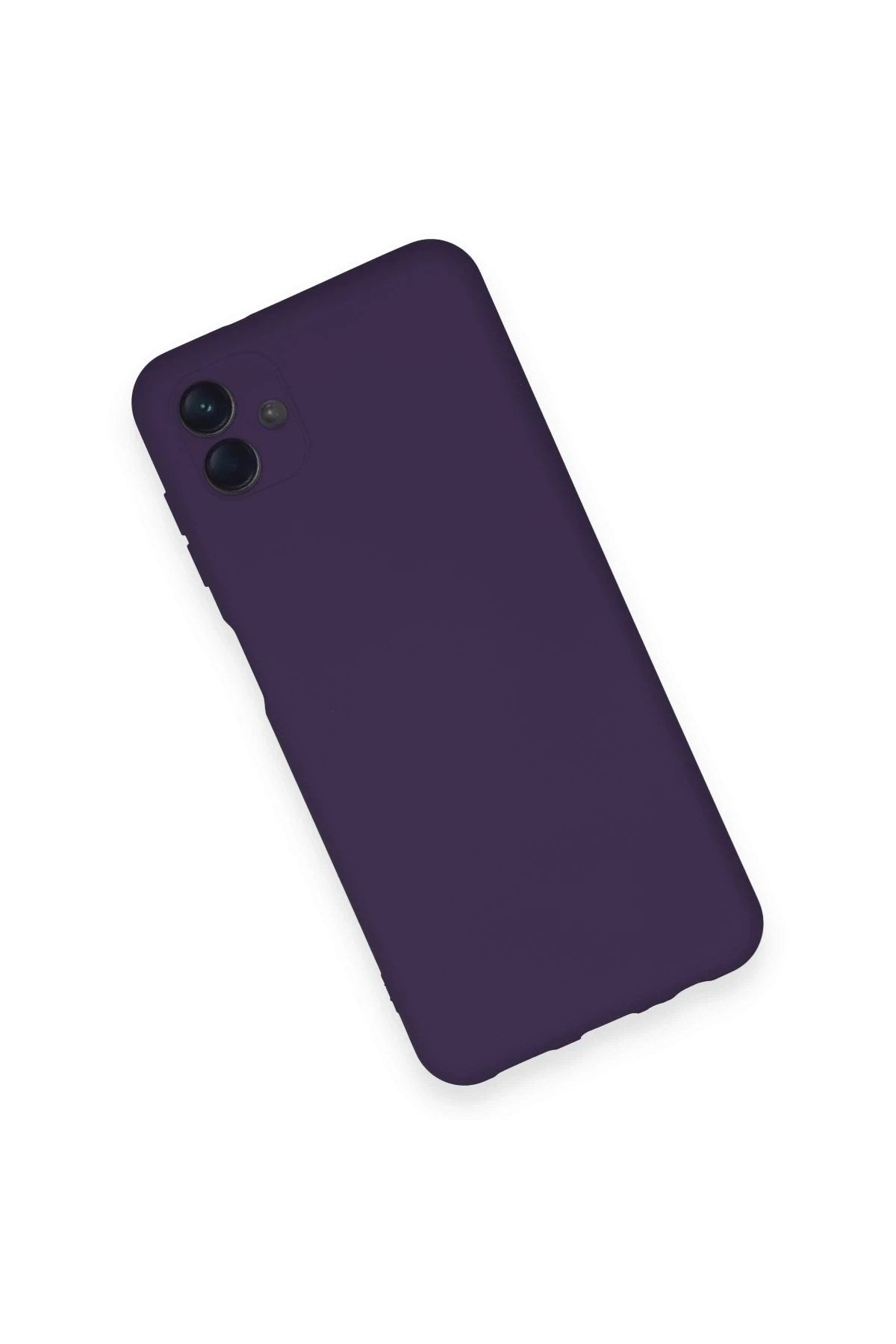 Mey İthalat® Samsung Galaxy A04 Kılıf Nano içi Kadife Silikon - Mor