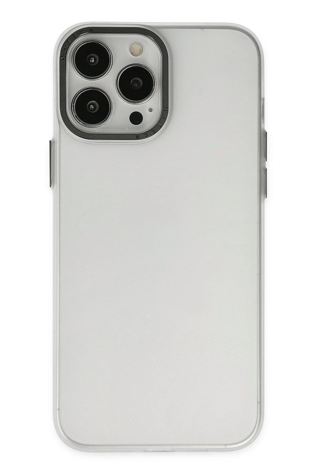 Mey İthalat® iPhone 14 Pro Kılıf Modos Metal Kapak - Şeffaf