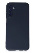 Mey İthalat® Samsung Galaxy M34 5G Kılıf Nano içi Kadife Silikon - Lacivert