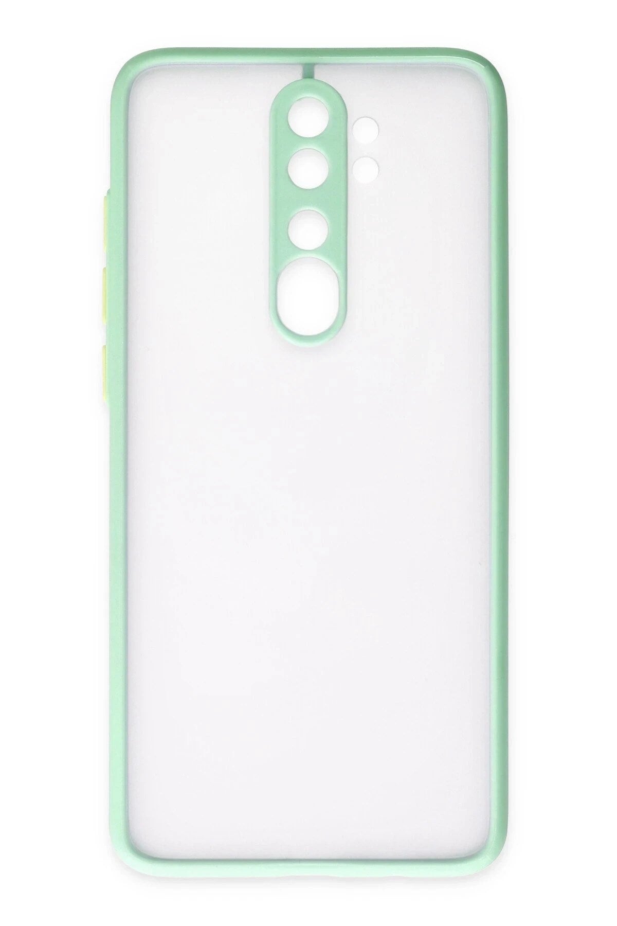 Mey İthalat® Redmi Note 8 Pro Kılıf Montreal Silikon Kapak - Turkuaz