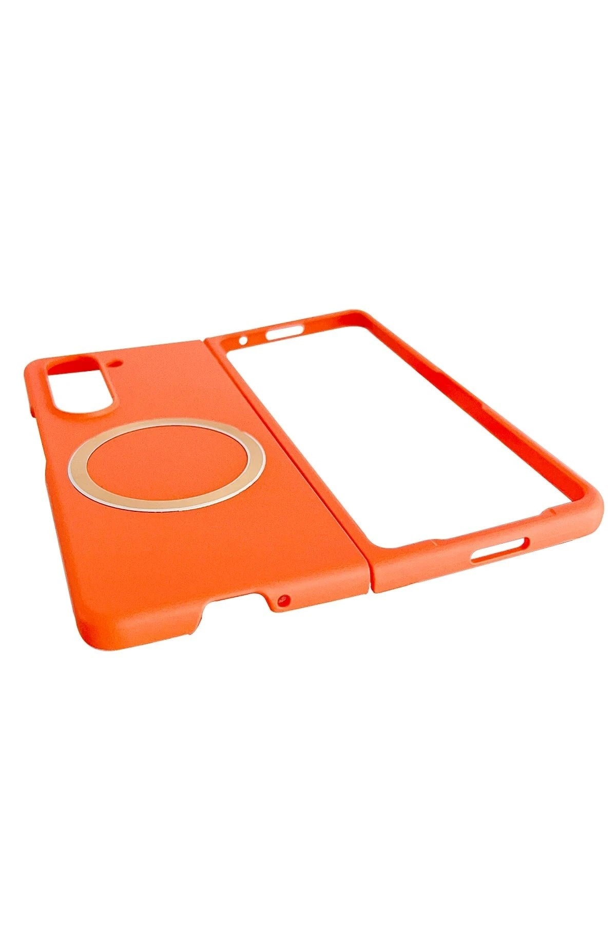 Mey İthalat® Samsung Galaxy Z Fold 5 Kılıf Mata Fold Kapak - Sierra Blue