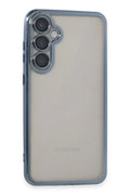 Mey İthalat® Samsung Galaxy S23 FE Kılıf Lensli Silikon - Açık Mavi