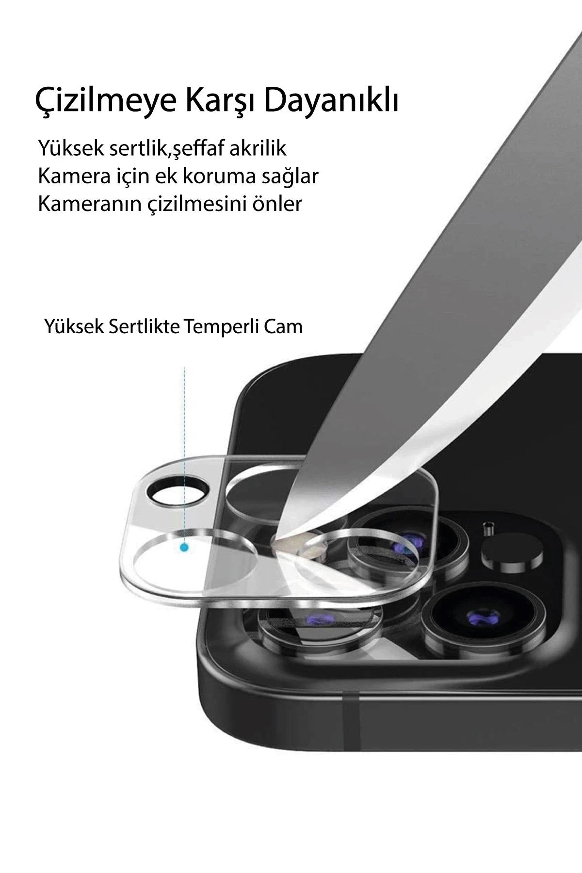 Mey İthalat® Samsung Galaxy S24 Kamera Lens Koruma Cam