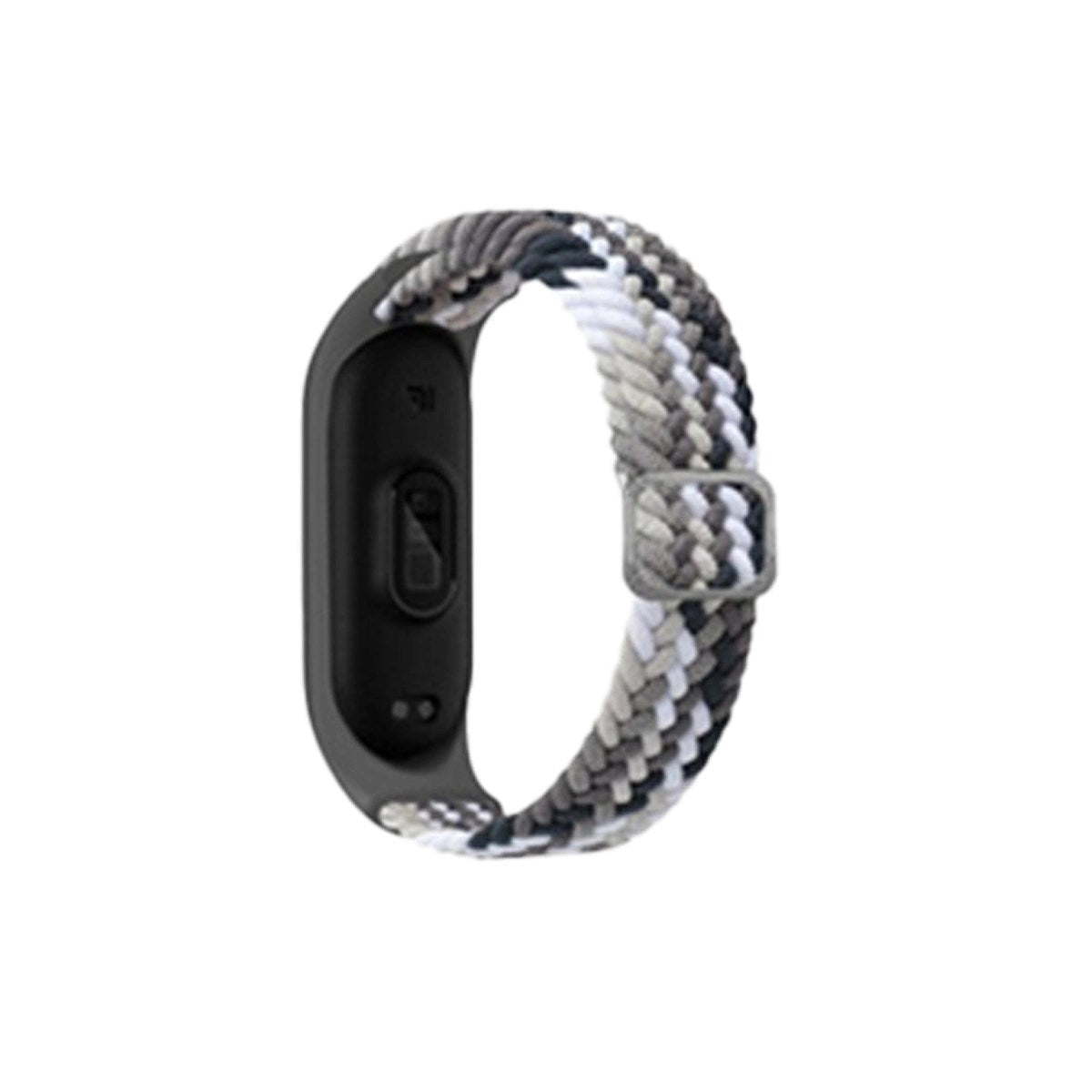 Mey İthalat® Mi Band 6 Star Kordon - Gri-Siyah